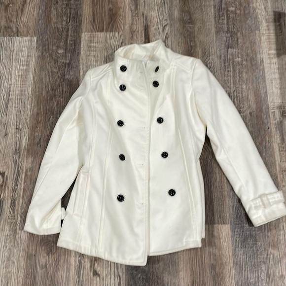 Guess Norine White Peacoat - Picture 2 of 6